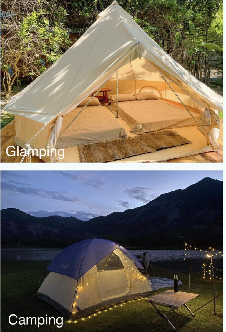 CAMPING VÀ GLAMPING CÓ GÌ KHÁC BIỆT